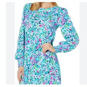 Lilly Pulitzer Diann Knit Dress Multi Dive Bar Size Small
